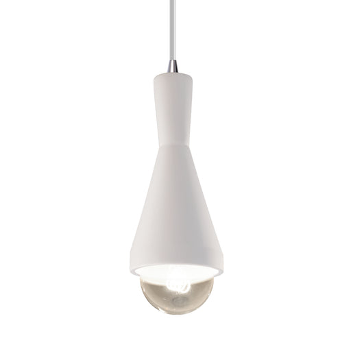 Justice Designs - CER-6520-BIS-CROM-WTCD-LED1-700 - LED Pendant - Radiance - Bisque