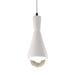 Justice Designs - CER-6520-BIS-DBRZ-WTCD-LED1-700 - LED Pendant - Radiance - Bisque