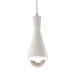 Justice Designs - CER-6520-BIS-NCKL-WTCD-LED1-700 - LED Pendant - Radiance - Bisque