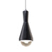 Justice Designs - CER-6520-CRB-CROM-WTCD-LED1-700 - LED Pendant - Radiance - Carbon - Matte Black