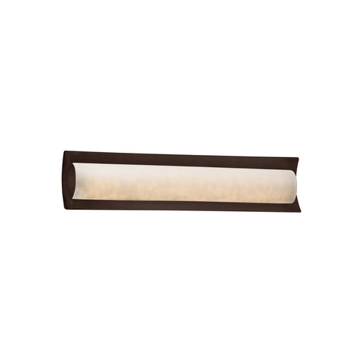 Justice Designs - CLD-8631-DBRZ - LED Linear Bath Bar - Clouds - Dark Bronze