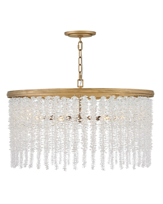 Fredrick Ramond - FR41494BNG - LED Convertible Chandelier - Rubina - Burnished Gold