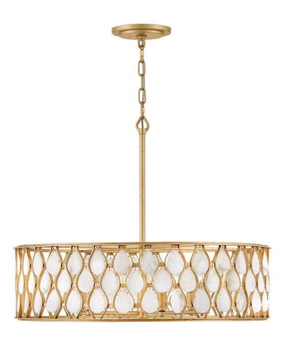 Fredrick Ramond - FR41505PI - LED Chandelier - Estie - Piastra Gold