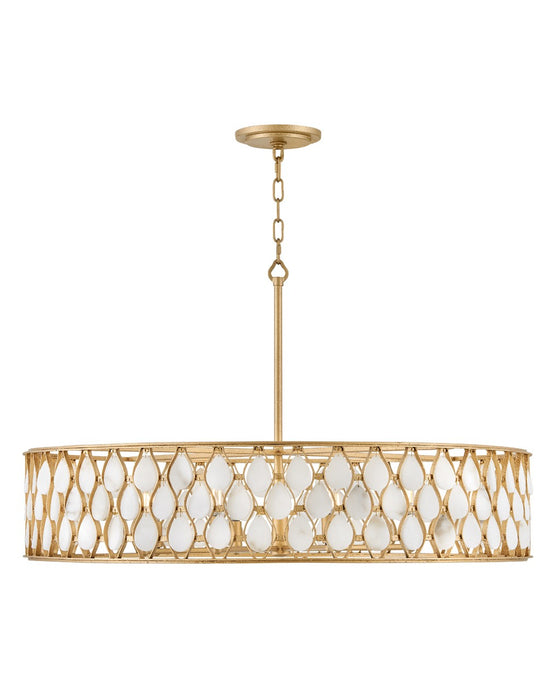 Fredrick Ramond - FR41506PI - LED Chandelier - Estie - Piastra Gold