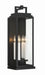 Crystorama - ASP-8914-MK - Four Light Outdoor Wall Sconce - Aspen - Matte Black