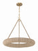 Crystorama - OAK-7536-SG - LED Chandelier - Oakley - Soft Gold