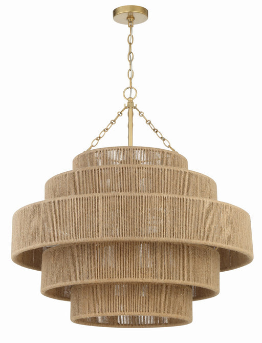 Crystorama - SHY-10909-SG - 20 Light Chandelier - Shyla - Soft Gold