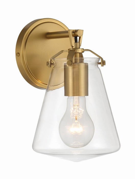 Crystorama - VSS-7001-LG - One Light Wall Sconce - Voss - Luxe Gold