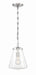 Crystorama - VSS-7003-PN - One Light Mini Pendant - Voss - Polished Nickel