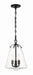 Crystorama - VSS-7004-MK - Three Light Mini Chandelier - Voss - Matte Black