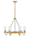 Hinkley - 37855HB - LED Chandelier - Ryden - Heritage Brass