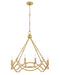 Hinkley - 45784DA - LED Chandelier - Leona - Distressed Brass