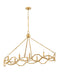 Hinkley - 45785DA - LED Linear Pendant - Leona - Distressed Brass