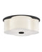 Hinkley - 46443BK - LED Flush Mount - Delaney - Black