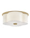 Hinkley - 46443HB - LED Flush Mount - Delaney - Heritage Brass