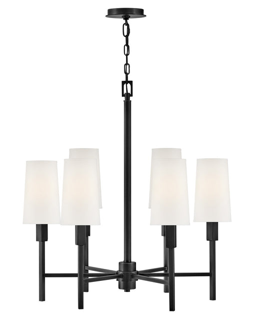 Hinkley - 46455BK - LED Chandelier - Fenwick - Black