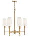 Hinkley - 46455HB - LED Chandelier - Fenwick - Heritage Brass