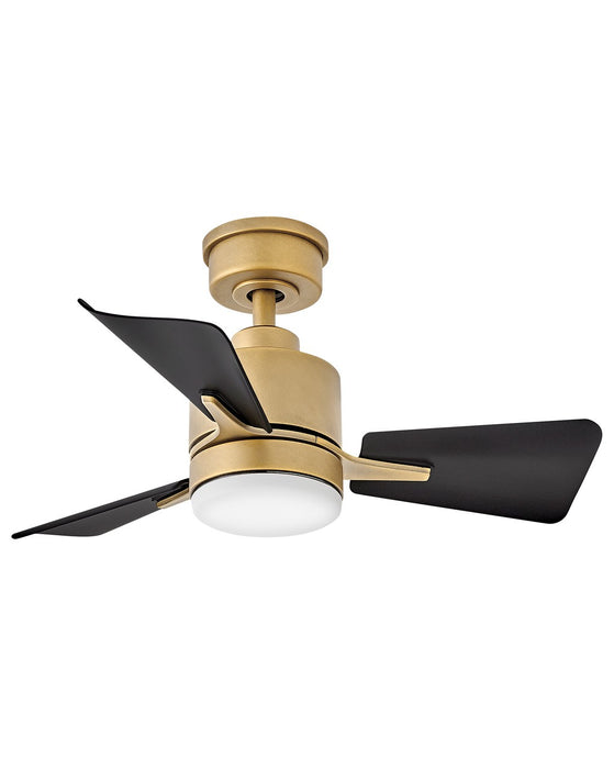 Hinkley - 906030FHB-LDA - 30" LED Fan - Atom - Heritage Brass