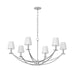 Troy Lighting - F1341-VGL - Six Light Chandelier - Bo - Vintage Gold Leaf