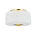 Mitzi - H837502-AGB - Two Light Flush Mount - Ciela - Aged Brass