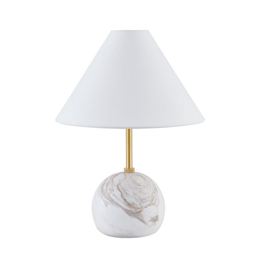 Mitzi - HL864201-AGB - One Light Table Lamp - Jewel - Aged Brass