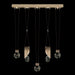 Fine Art - 100006-3-11444 - LED Linear Pendant - Aria - Bronze