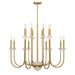 Savoy House - 1-2296-16-262 - 16 Light Chandelier - Oakhurst - Antique Gold