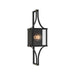 Savoy House - 5-474-144 - One Light Outdoor Wall Lantern - Raeburn - Matte Black and Weathered Brushed Brass