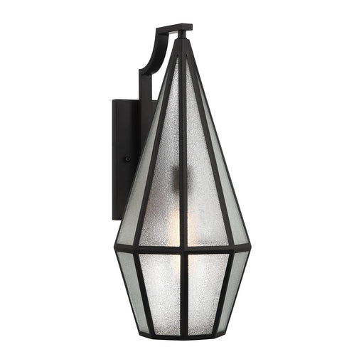 Savoy House - 5-705-BK - One Light Outdoor Wall Lantern - Peninsula - Matte Black