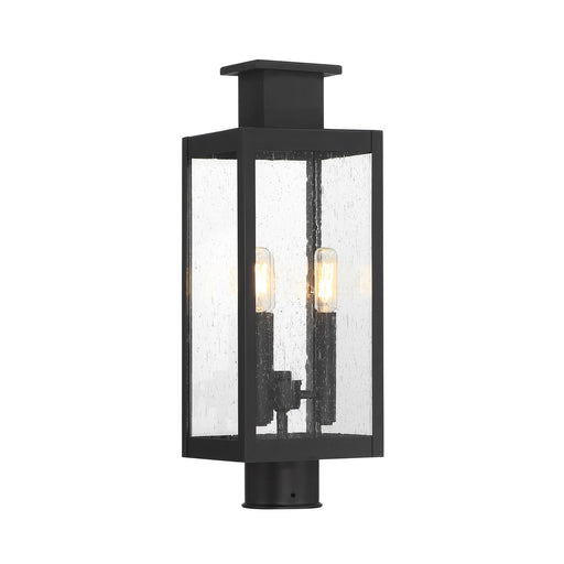 Savoy House - 5-828-BK - Three Light Outdoor Post Lantern - Ascott - Matte Black