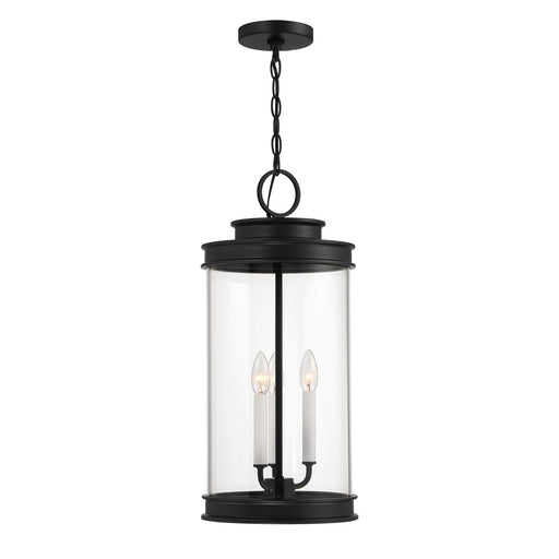 Savoy House - 5-901-BK - Three Light Outdoor Hanging Lantern - Englewood - Matte Black