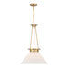 Savoy House - 7-1011-1-322 - One Light Pendant - Myers - Warm Brass