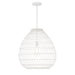 Savoy House - 7-7681-1-83 - One Light Pendant - Maya - Bisque White