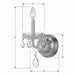 Crystorama - 1031-CH-CL-MWP - One Light Wall Sconce - Traditional Crystal - Polished Chrome