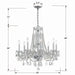 Crystorama - 1138-CH-CL-MWP - Eight Light Chandelier - Traditional Crystal - Polished Chrome