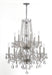 Crystorama - 1137-CH-CL-MWP - 12 Light Chandelier - Traditional Crystal - Polished Chrome