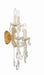 Crystorama - 4425-GD-CL-MWP - Five Light Wall Sconce - Maria Theresa - Gold