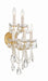 Crystorama - 4425-GD-CL-MWP - Five Light Wall Sconce - Maria Theresa - Gold