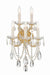 Crystorama - 4425-GD-CL-MWP - Five Light Wall Sconce - Maria Theresa - Gold