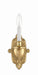 Crystorama - 641-PB - One Light Wall Sconce - Cast Brass Wall Mount - Polished Brass