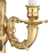 Crystorama - 642-PB - Two Light Wall Sconce - Cast Brass Wall Mount - Polished Brass