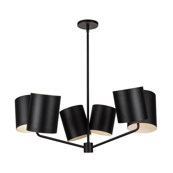 Kuzco Lighting - CH58830-BK - Six Light Chandelier - Keiko - Black