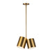 Kuzco Lighting - PD58814-BG - Two Light Pendant - Keiko - Brushed Gold