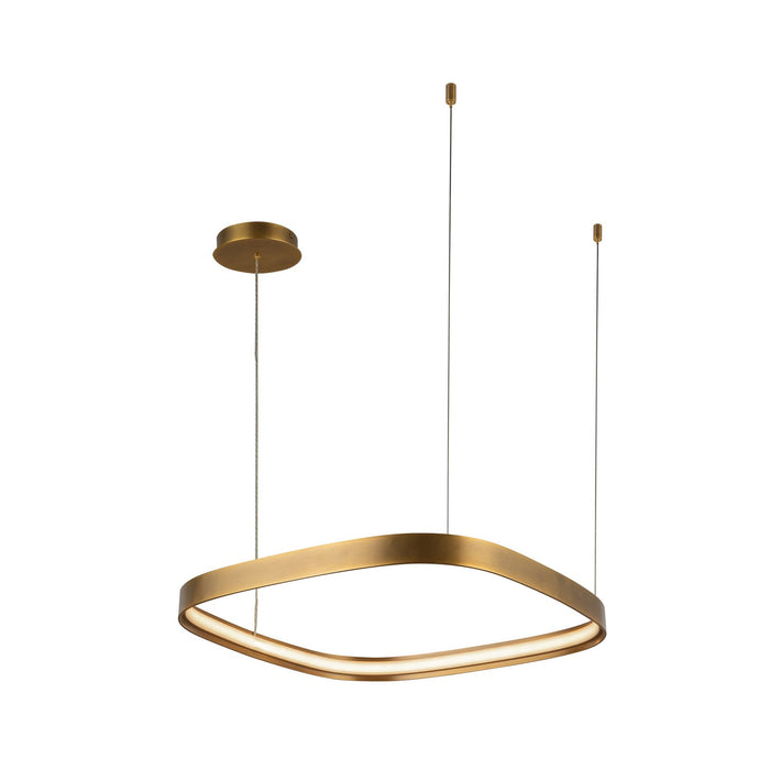 Kuzco Lighting - PD78019-VB - LED Pendant - Yukon - Vintage Brass