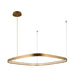 Kuzco Lighting - PD78031-VB - LED Pendant - Yukon - Vintage Brass