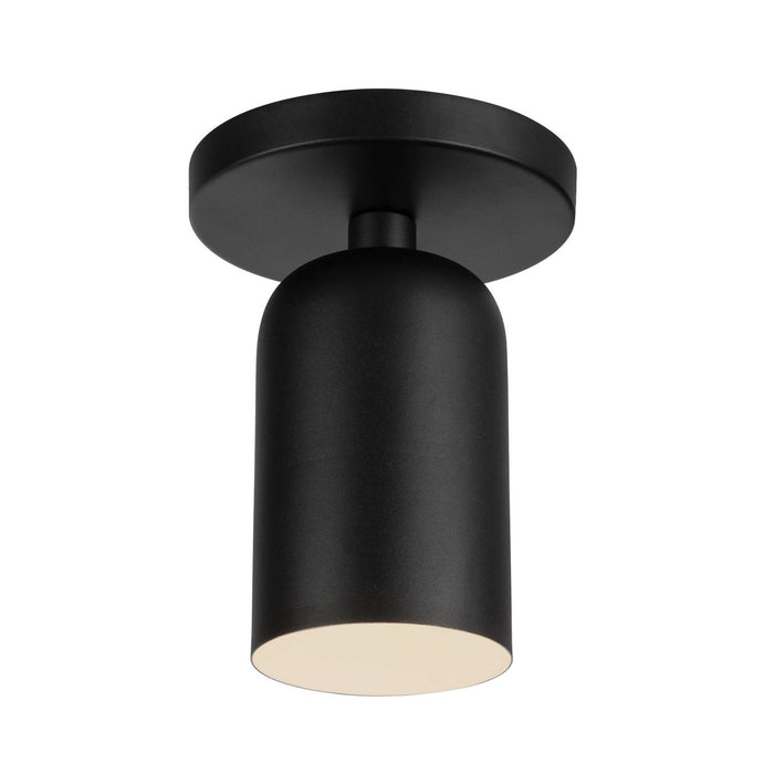 Kuzco Lighting - SF57704-BK - One Light Semi-Flush Mount - Nola - Black