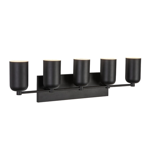 Kuzco Lighting - VL57732-BK - Five Light Vanity - Nola - Black