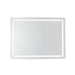 Kuzco Lighting - VM30348-5CCT - LED Vanity Mirror - Seneca - Sandblasted Merc Edge