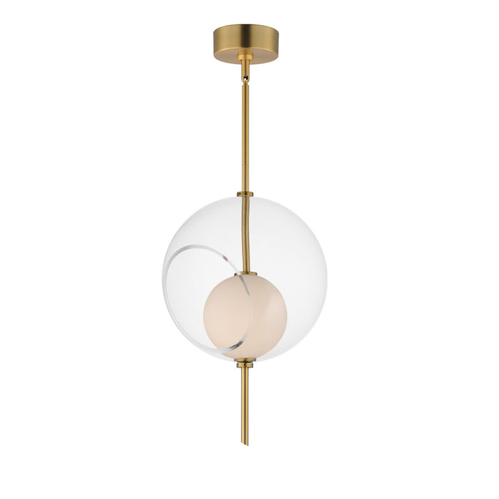 ET2 - E11092-10NAB - LED Pendant - Martini - Natural Aged Brass