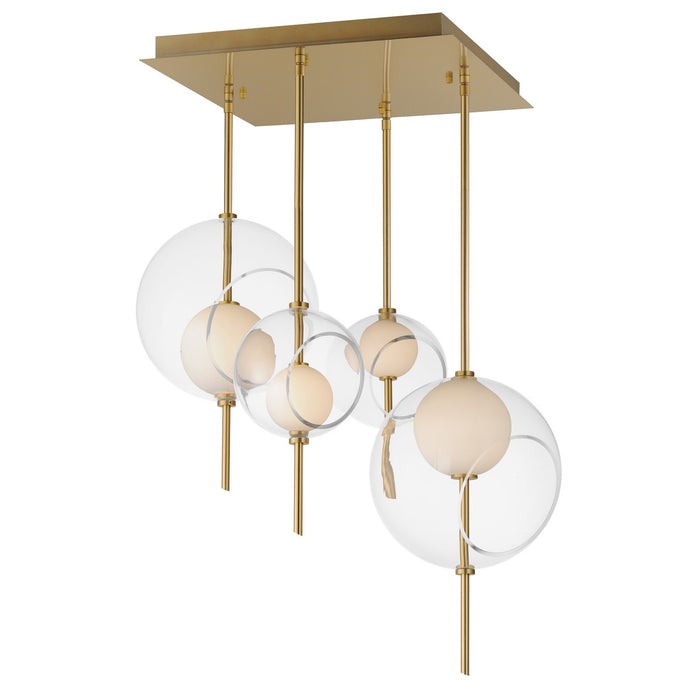 ET2 - E11096-10NAB - LED Pendant - Martini - Natural Aged Brass